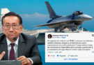 TENSIÓN DIPLOMÁTICA: Balcázar frena compra de aviones F-16 y responde a advertencia de EE.UU.